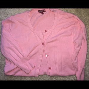Pink summer sweater